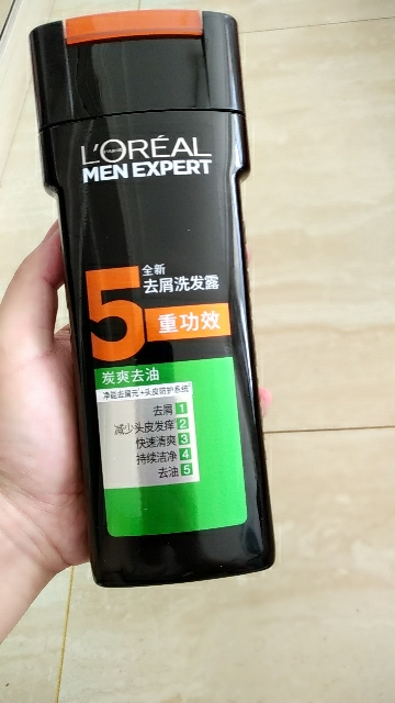 欧莱雅(L''OREAL)男士去屑洗发露(薄荷酷爽)200ml晒单图