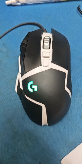 罗技(Logitech)G502 SE Hero 熊猫配色版电竞游戏专用机械吃鸡宏电脑有线鼠标加重HERO引擎RGB鼠标晒单图