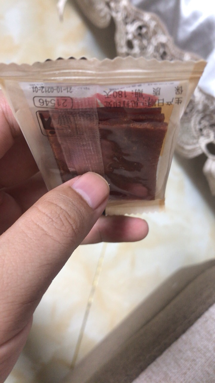 来伊份 高蛋白肉脯100g靖江风味猪肉脯 自然片猪肉干肉脯类休闲小零食网红小吃晒单图