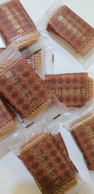 洲际卡洛琳谷力摩咔饼干308g*1盒咖啡饼干意大利风味酥脆可口方便携带休闲饼干办公室小零食晒单图