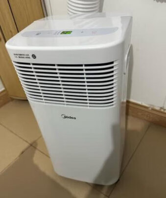 美的(Midea)移动空调单冷一体机空调免外机免安装免排水独立除湿轻音低噪移动立式空调小1匹KY-15/N7Y-PHA晒单图