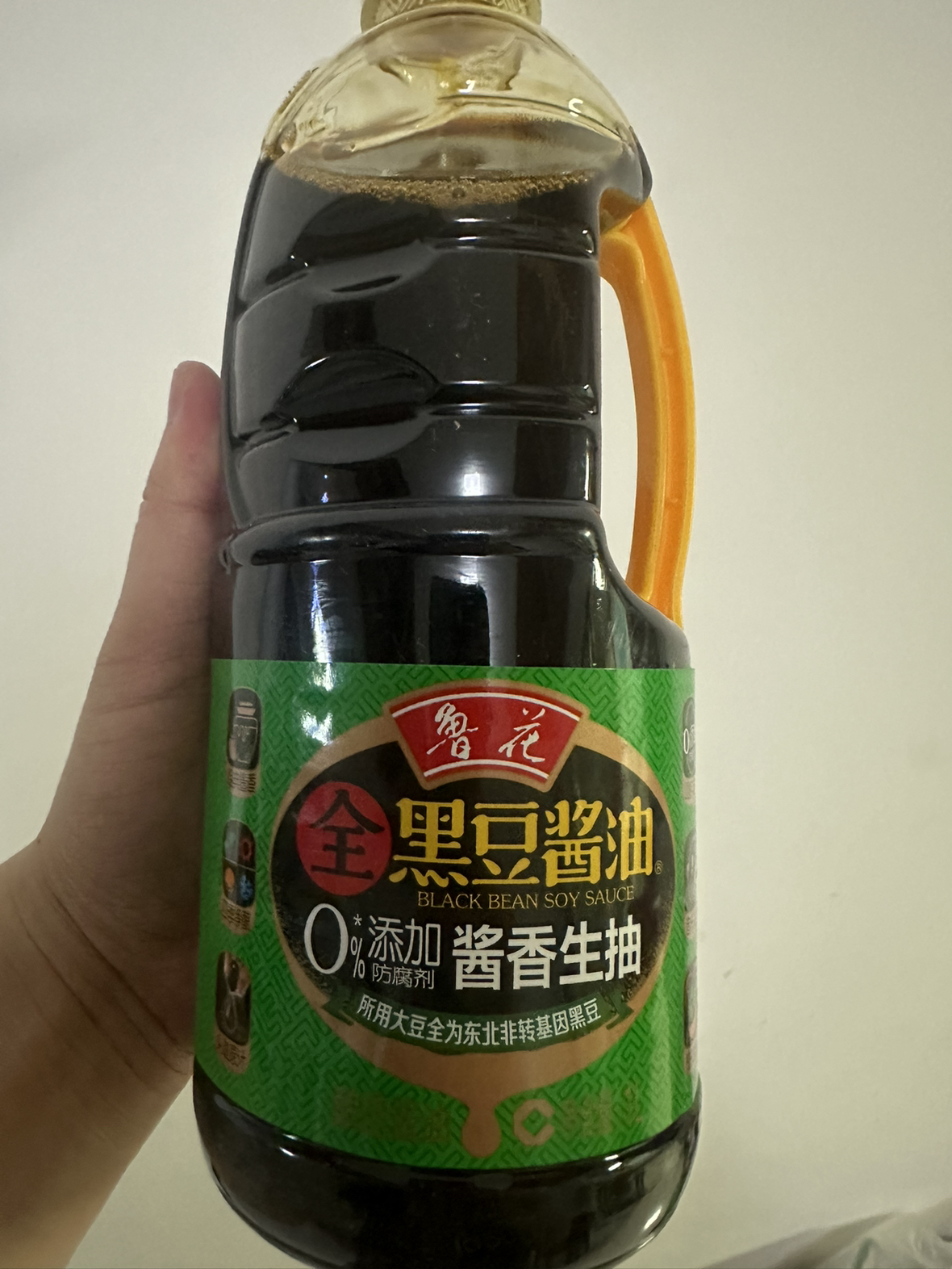 鲁花全黑豆酱香生抽酱油1L 特级无色素非转基因生抽调味品晒单图