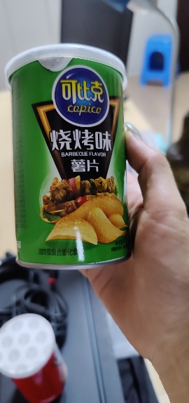 可比克薯片45g*5罐装随机口味土豆片追剧零食品小吃夜宵晒单图