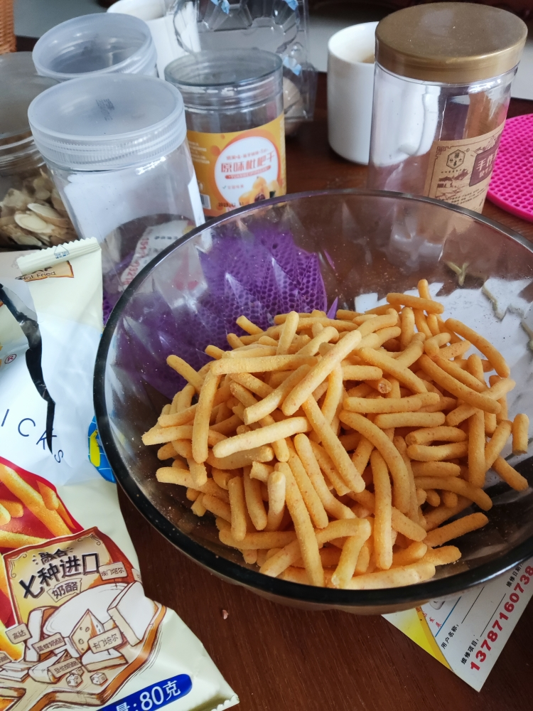 上好佳芝士条80g*5包膨化休闲零食儿童怀旧食品小吃晒单图