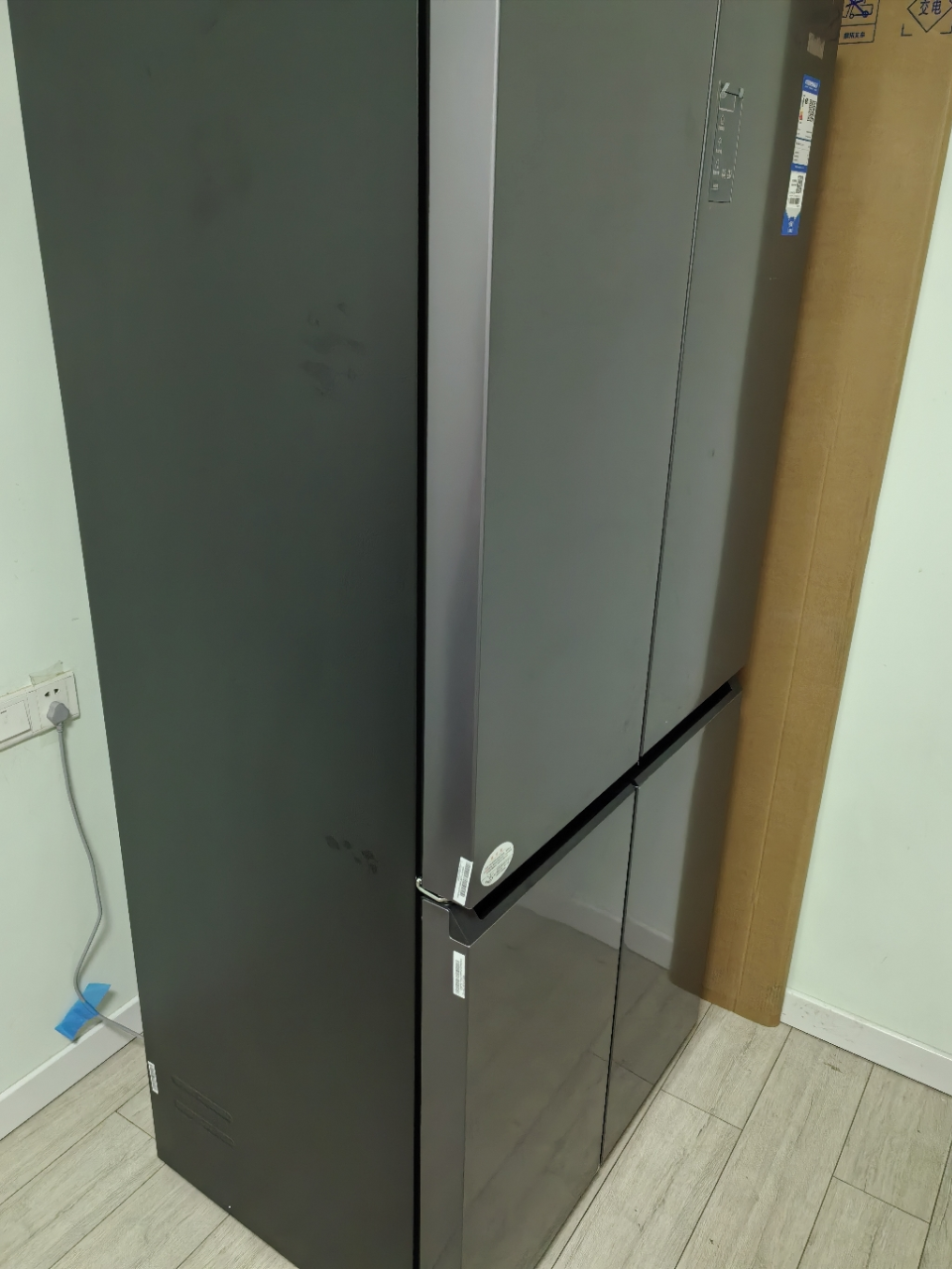 海尔Haier/BCD-465WGHTDEDS9十字对开门风冷无霜变频节能变温冰箱晒单图