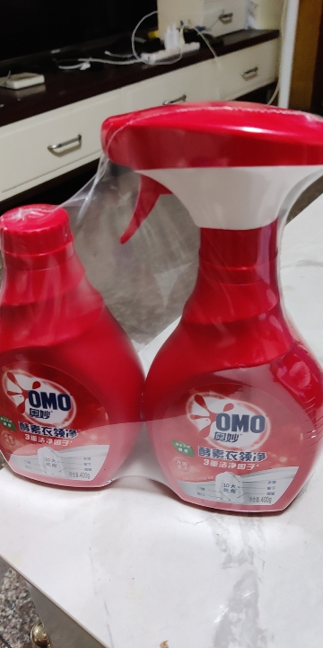 奥妙 酵素衣领净 400g*2瓶装 (强力去污 领口衬衫顽固污渍喷雾)衣领助洗剂 喷雾型衣领净晒单图