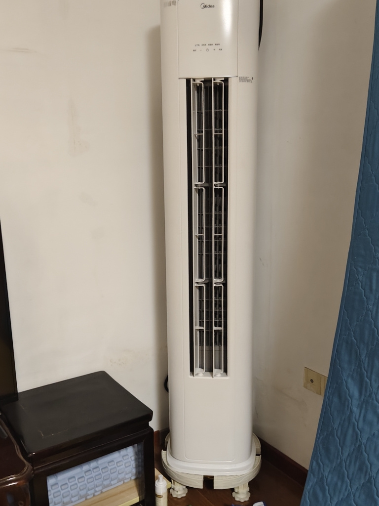 美的(Midea)空调3匹p酷省电新一级智能全直流变频冷暖立式柜机节能省电客厅家用圆柱KFR-72LW/N8KS1-1P晒单图