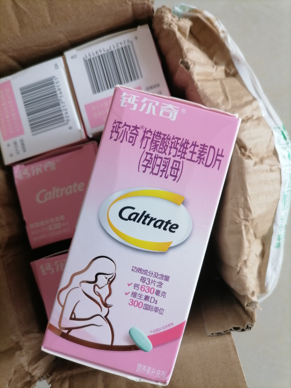 钙尔奇孕妇钙片60片保健品孕期营养维生素D官方正品授权晒单图