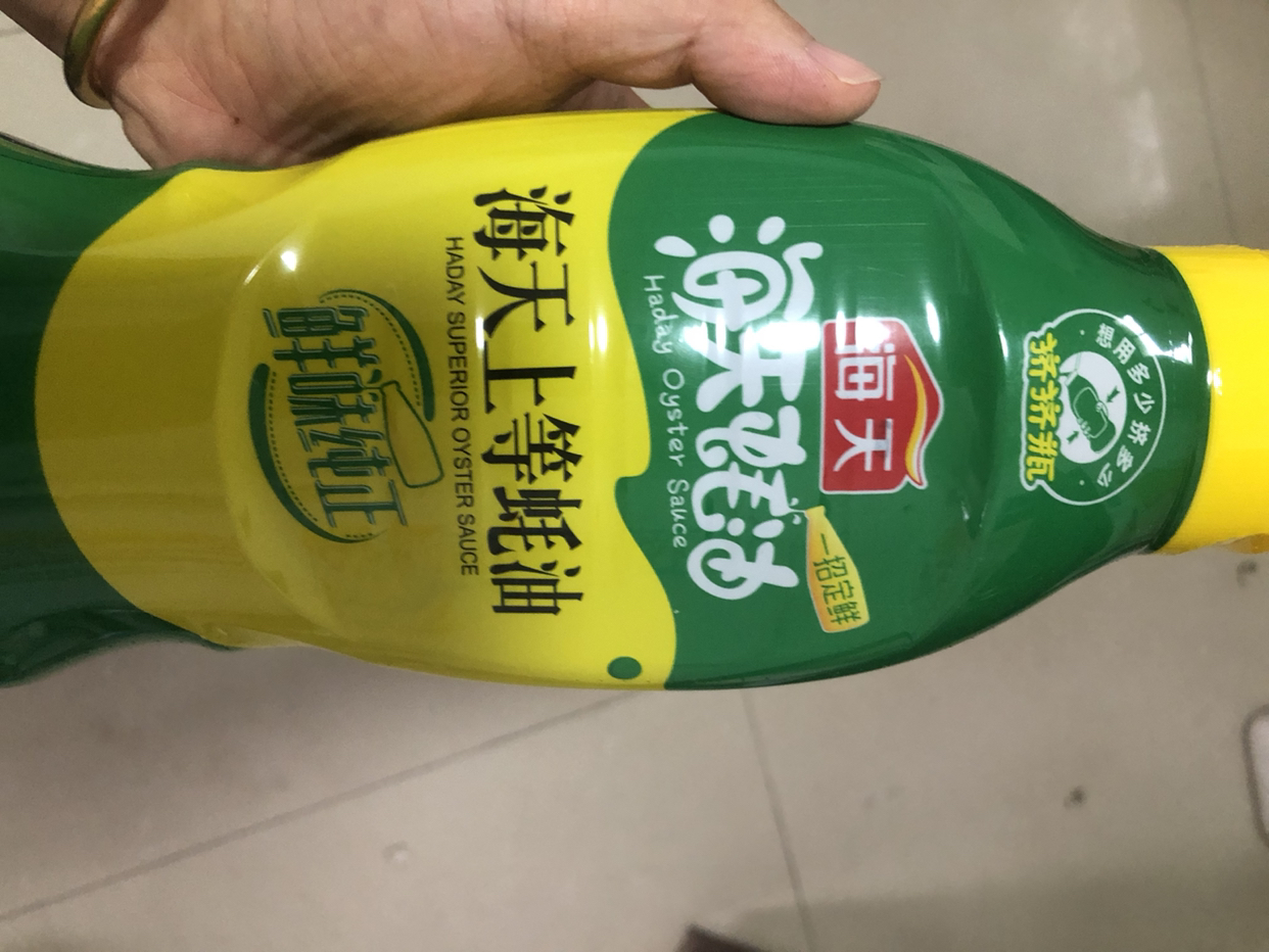 海天上等蚝油700g烧烤火锅蘸料勾芡拌面腌肉炒菜调味品晒单图