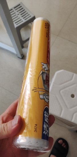 洁成一次性手撕点断PE保鲜膜30cm*120M 好撕不浪费晒单图