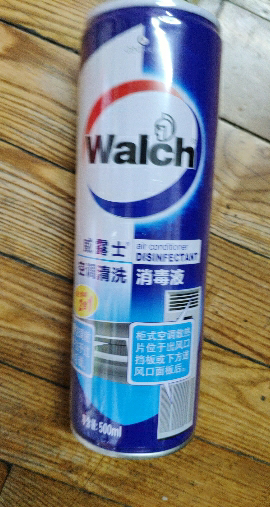 威露士(Walch)清洗消毒液500ml 空调清洗剂 杀菌99.999% 挂壁立式均可用 免拆免洗晒单图