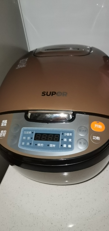 苏泊尔(SUPOR)电饭煲4L家用2-3-4人 多功能智能 厚釜内胆预约电饭锅 咖啡色CFXB40FC829D-75晒单图