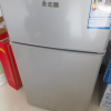 志高(CHIGO)BCD-69A158L小型双门迷你小冰箱 家用双开门电冰箱 节能两门冰箱小闪亮银直冷晒单图