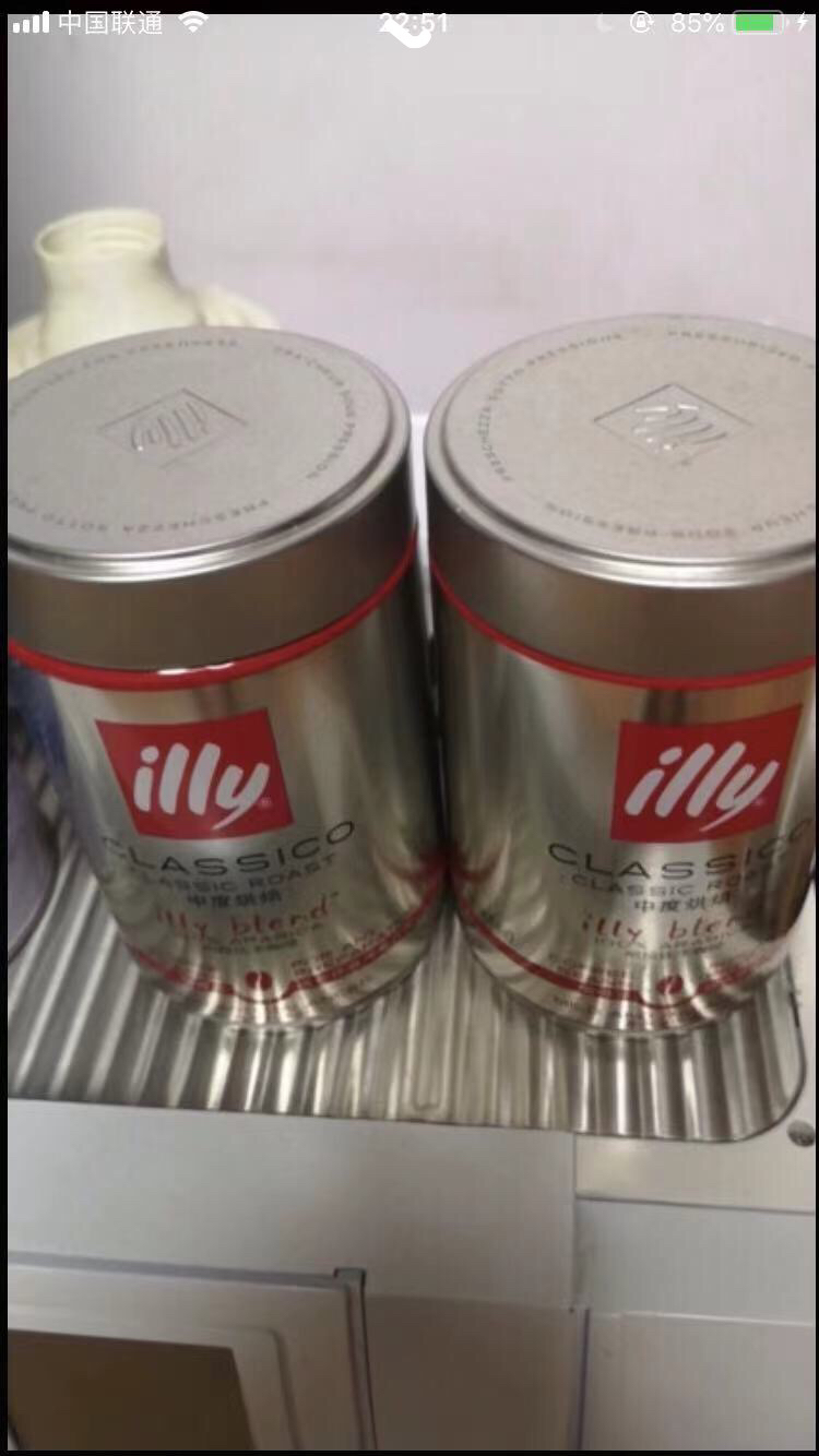 illy意利阿拉比卡深度烘焙咖啡豆250g原装罐装意式拼配晒单图