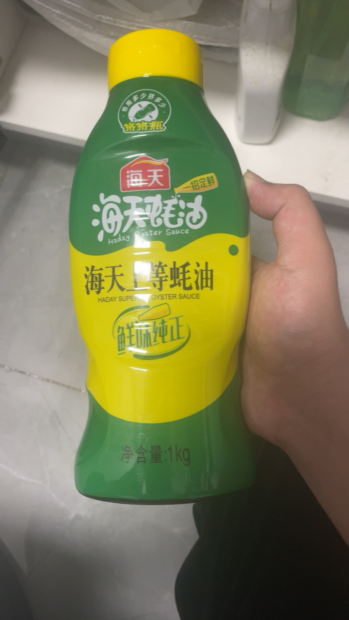 海天上等蚝油1kg挤压挤挤装蚝油调料家用鲜味调味晒单图