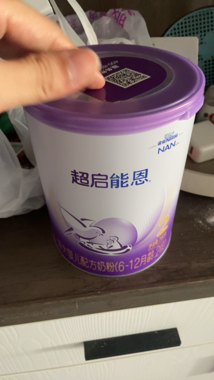 雀巢超启能恩2较大婴儿和幼儿配方奶粉 2段(6-12个月)850克晒单图