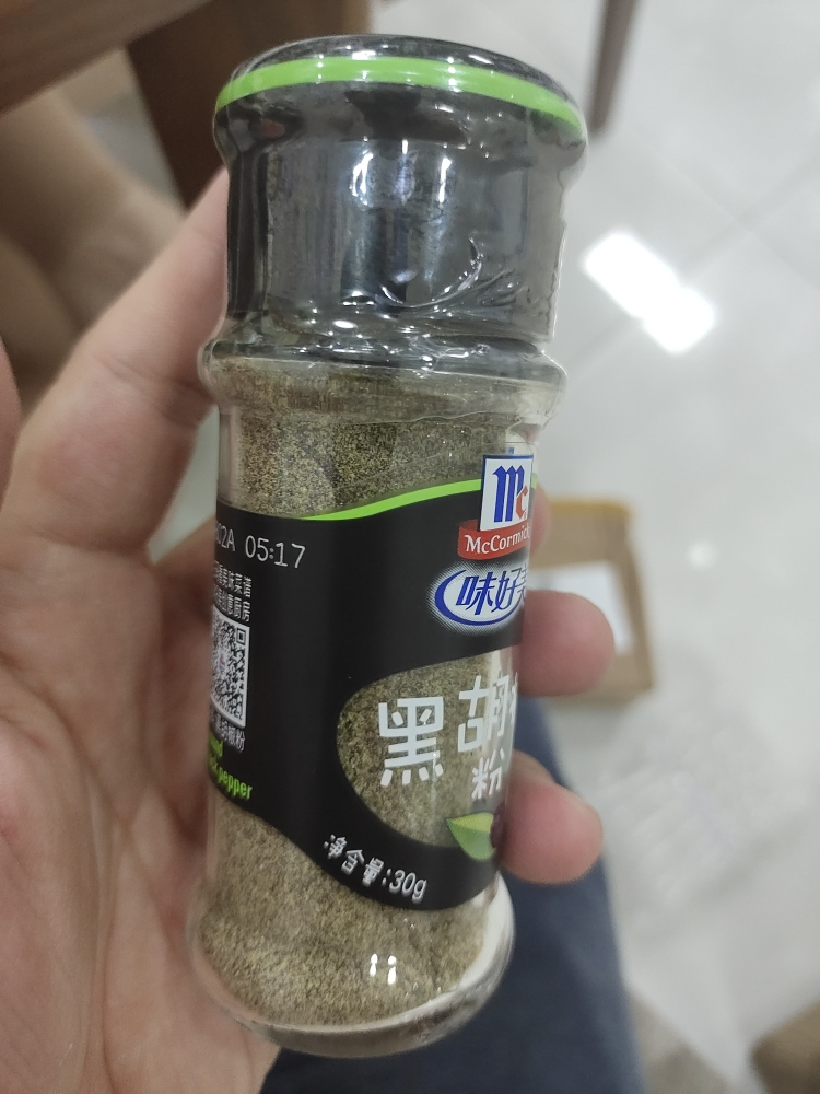 味好美(McCormicK) 香辛料调料 黑胡椒粉 30g 自然选材 味好美出品晒单图