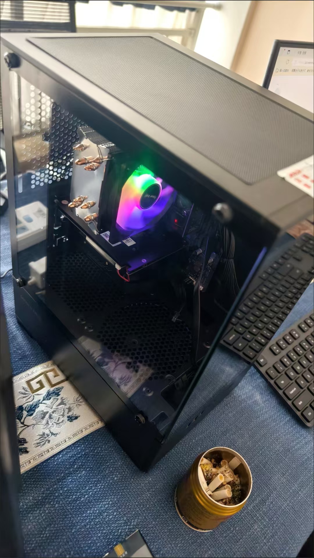 甲骨龙Intel酷睿14代i5 14600KF/RTX3050 6G独显DDR4 16G内存DIY组装机台式电脑游戏组装机高配吃鸡游戏主机网咖高配兼容组装机晒单图