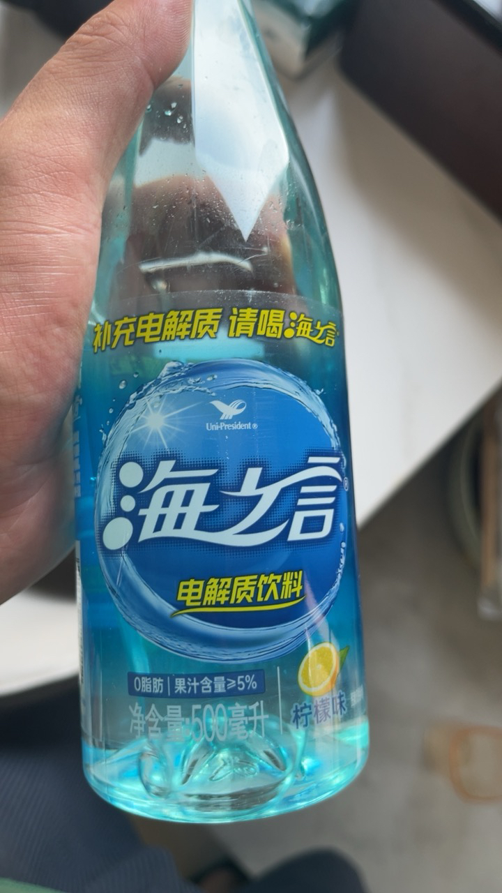 统一海之言柠檬味水饮500ml*15瓶补充电解质运动饮料整箱特价批发晒单图