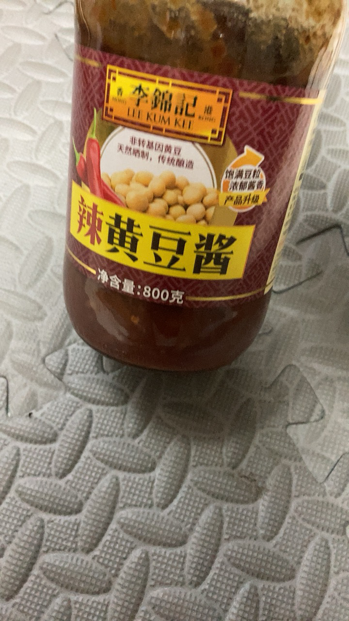 李锦记 辣黄豆酱800g 严选非转基因黄豆 炸酱面炖炒拌蘸调味酱晒单图