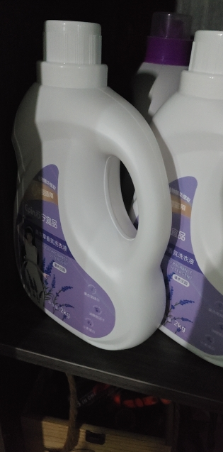苏宁宜品 薰衣草洗衣液无磷低泡易漂洗护合一2L*2桶晒单图