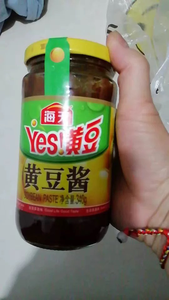 海天豆瓣酱 黄豆酱340g*1瓶 非转基因黄豆发酵蘸焖红烧拌饭拌面下饭酱 黄豆酱340g晒单图