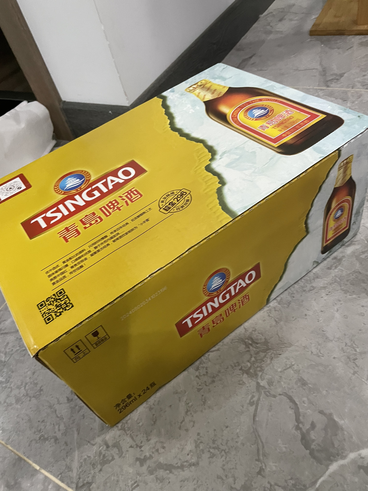 青岛啤酒(TSINGTAO)金质 小棕金 11度 296ml*24瓶(电商专享)晒单图