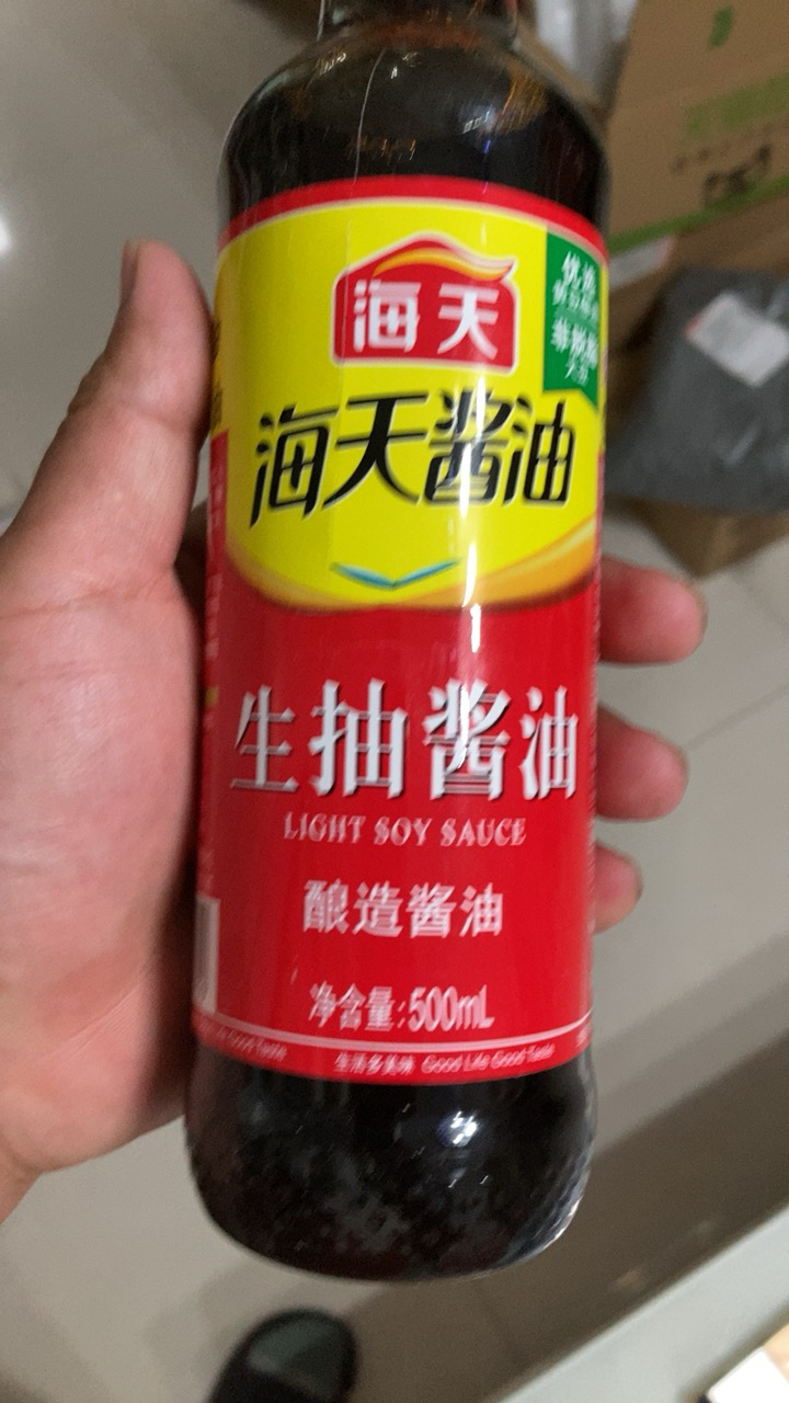 海天生抽酱油500ml *2 pet瓶装家用厨房点蘸凉拌炒菜提味增鲜晒单图