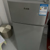志高(CHIGO)BCD-99A189L 小型双门迷你小冰箱 家用双开门电冰箱 节能两门冰箱小闪亮银直冷晒单图