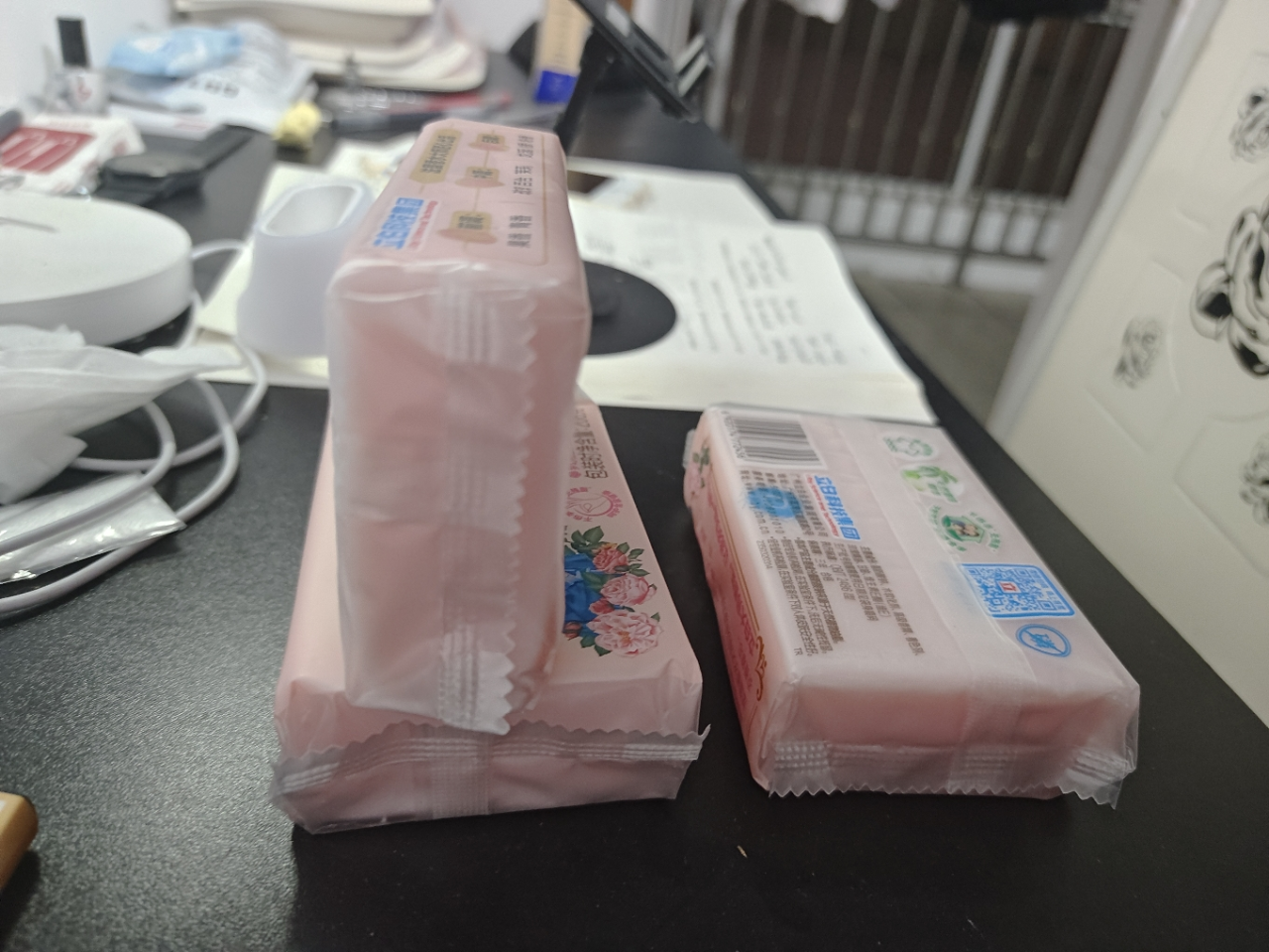 立白大师香氛洗衣皂208g*3块清新祛味三重花香去渍易漂洗晒单图