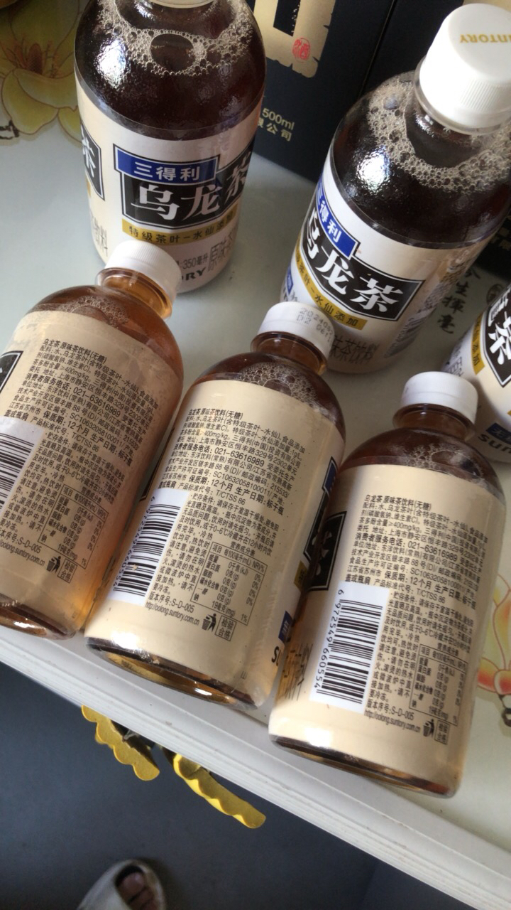 三得利无糖乌龙茶350ml*6瓶装茶饮料晒单图