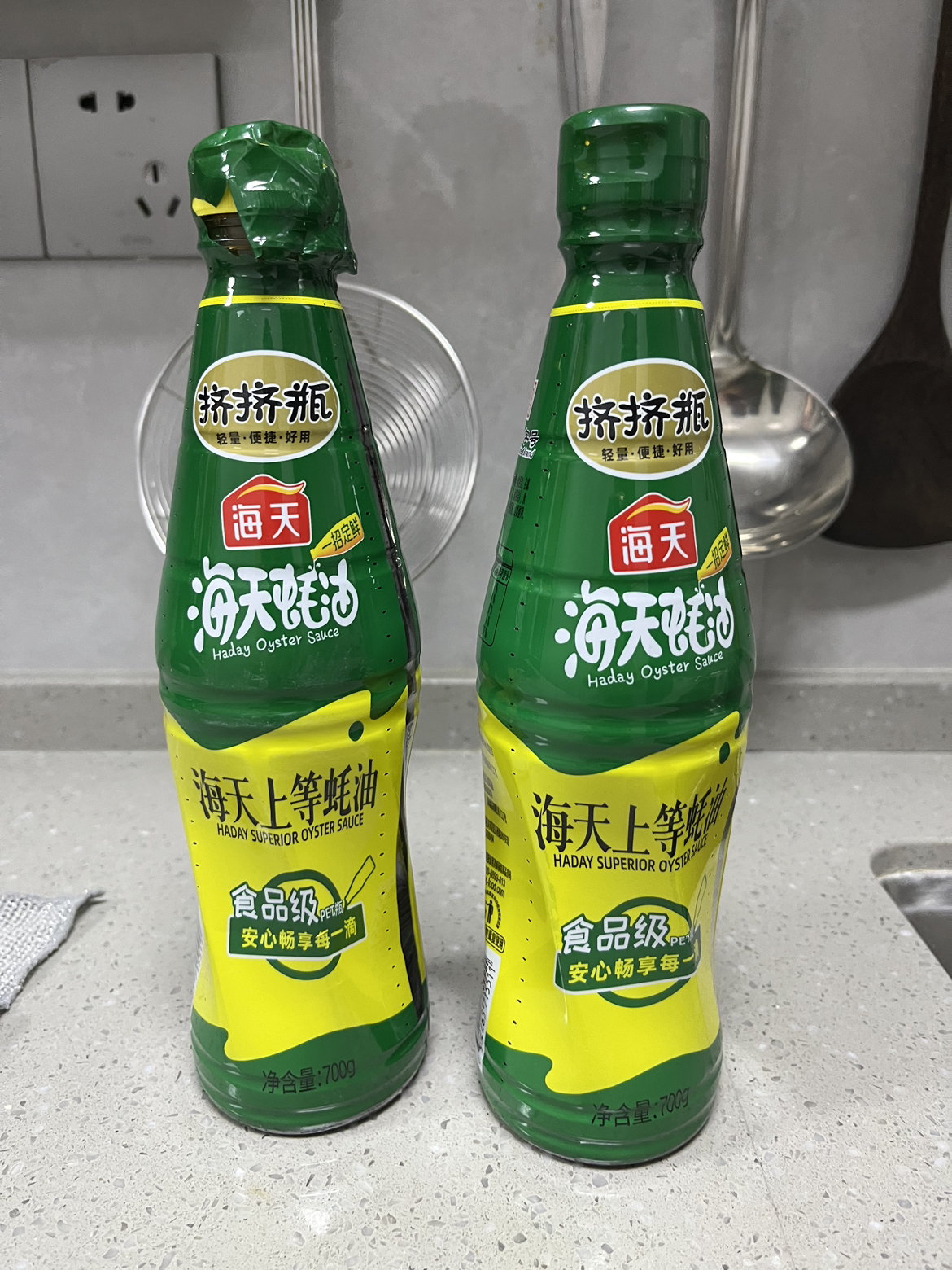 海天蚝油 上等蚝油700g*2 挤挤装烧烤火锅勾芡拌面腌肉炒菜调味品晒单图