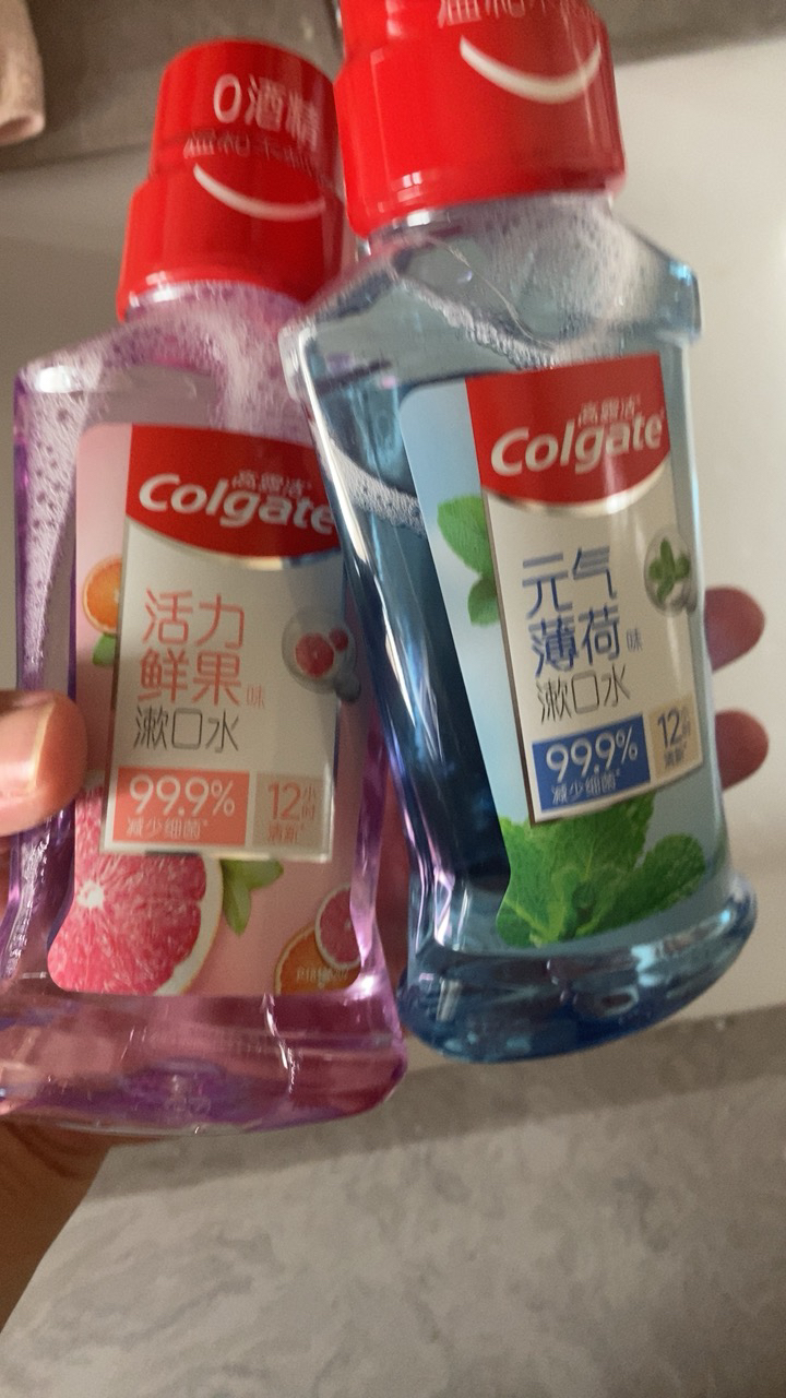 漱口水 250ml*2瓶 漱口水杀菌除口臭 抗菌清新漱口水女生男生通用旅行便携官方正品晒单图