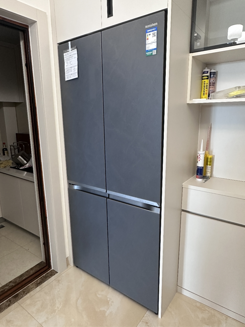 容声(Ronshen)双净pro·平嵌506升双净十字对开超薄嵌入BCD-506WKK1FPGZA墨韵岩国家补贴20%晒单图