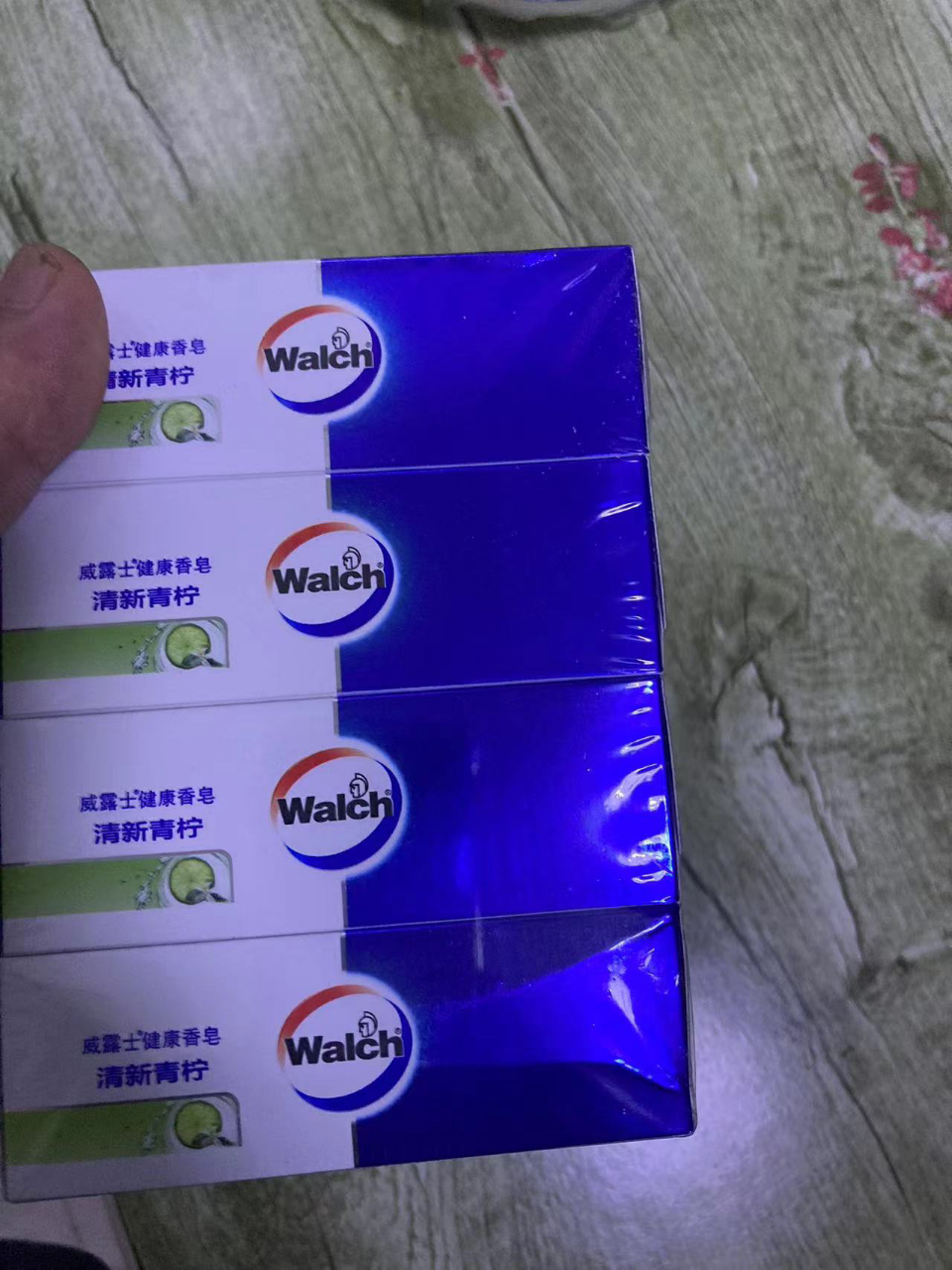 威露士健康香皂清新青柠四盒装125g*4块装晒单图