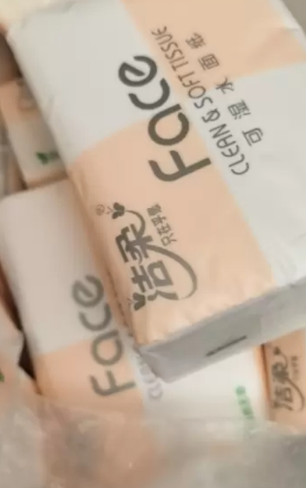 洁柔抽纸 粉Face系列 三层100抽*24包 中规格 面巾纸 餐巾纸 擦手纸 整箱销售晒单图
