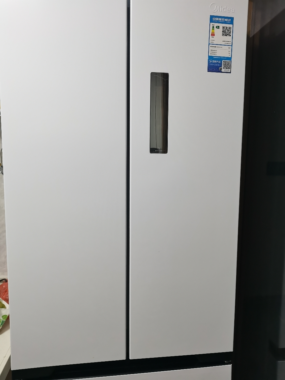 美的(Midea)电冰箱超薄嵌入式M60系列法式多门一级能效400升大容量小户型白色 MR-420WUFPZE以旧换新晒单图