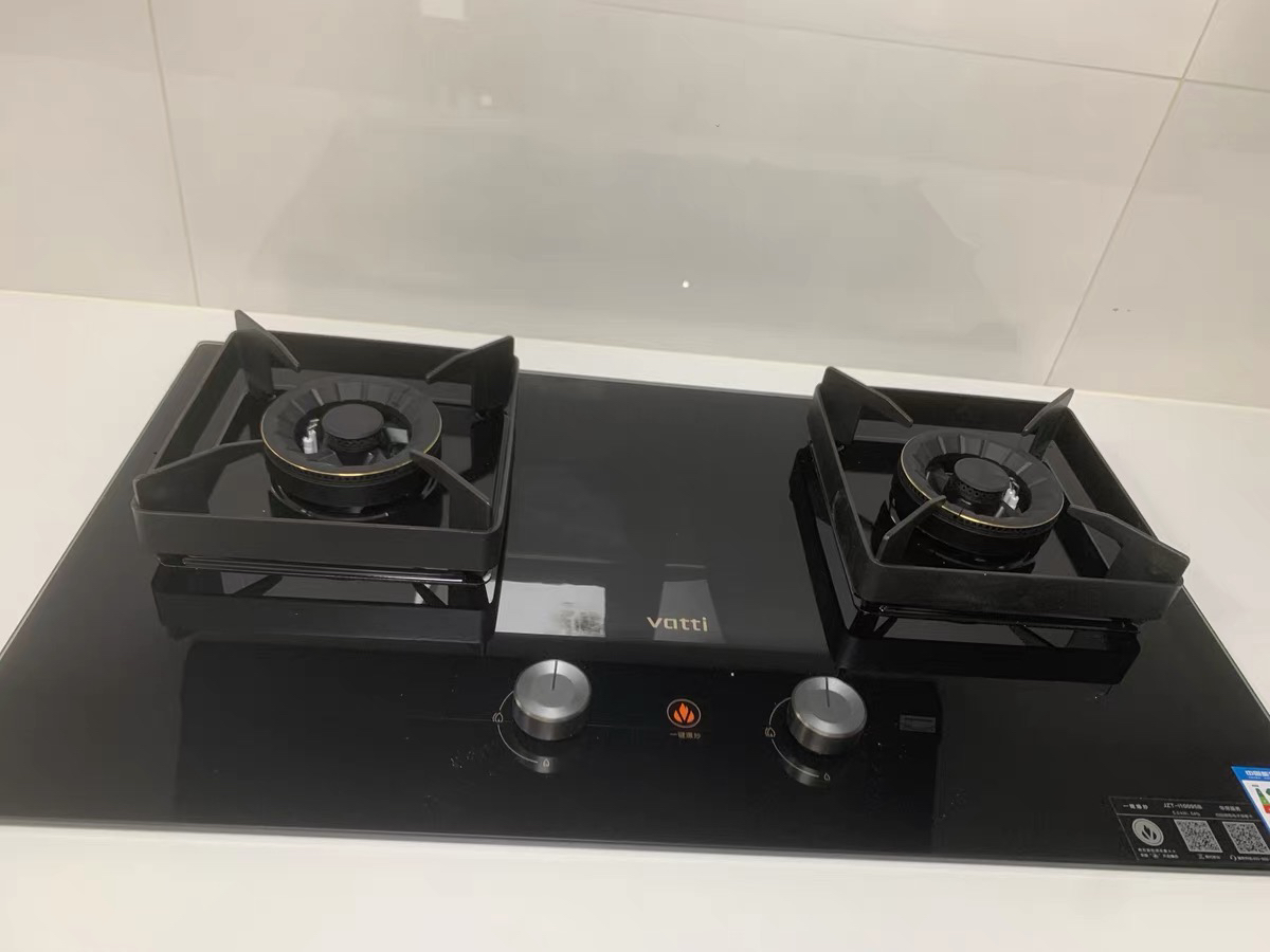 华帝(vatti)5.5KW燃气灶天然气双眼灶具 一键爆炒家用猛火 嵌入式充电/电池两用全进风玻璃灶台i10095B晒单图