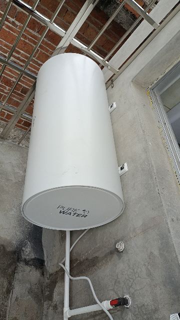 美的电热水器60升储水式 3300W变频 终身免换镁棒省钱 安全零电洗一级节能 智能家电 F6032-JA5(HE)晒单图