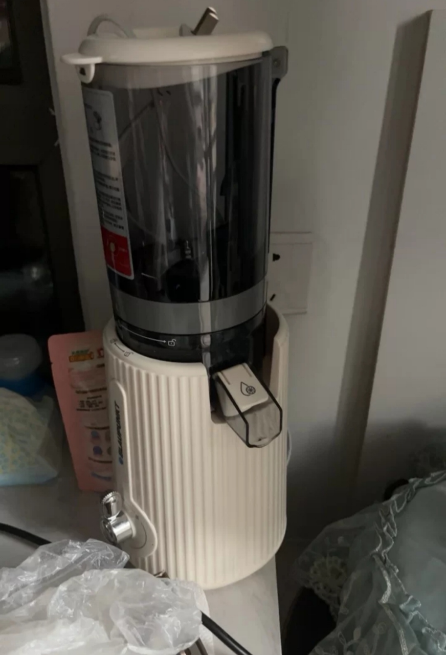 德国蓝宝(BLAUPUNKT)榨汁机汁渣分离原汁机家用全自动易清洗大口径果汁机BP-YJ01晒单图