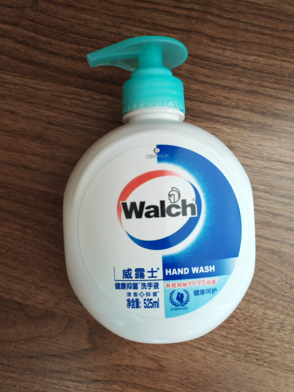 威露士(Walch)健康抑菌洗手液(健康呵护)525ml大瓶装杀菌99.9% 清香保湿洗护手晒单图