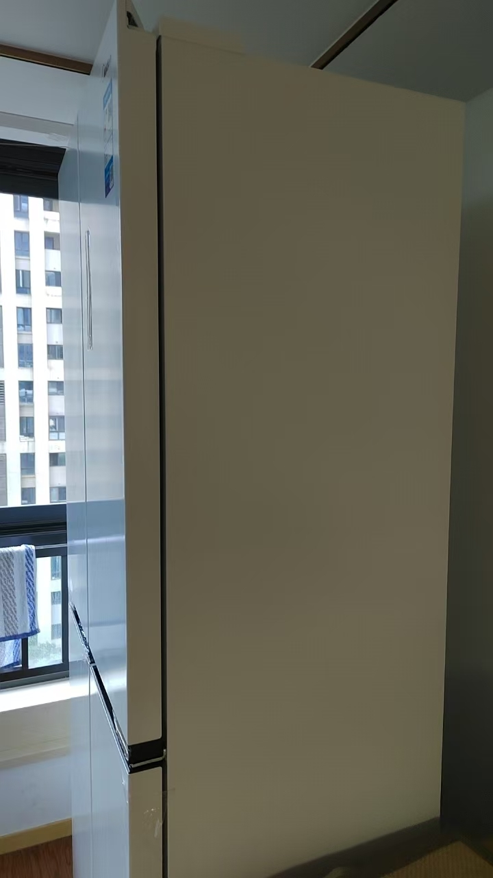 美的(Midea)60cm薄系列十字双开四开门多门超薄嵌入式风冷家用白色智能电冰箱一级双变频MR-457WUSPZE晒单图