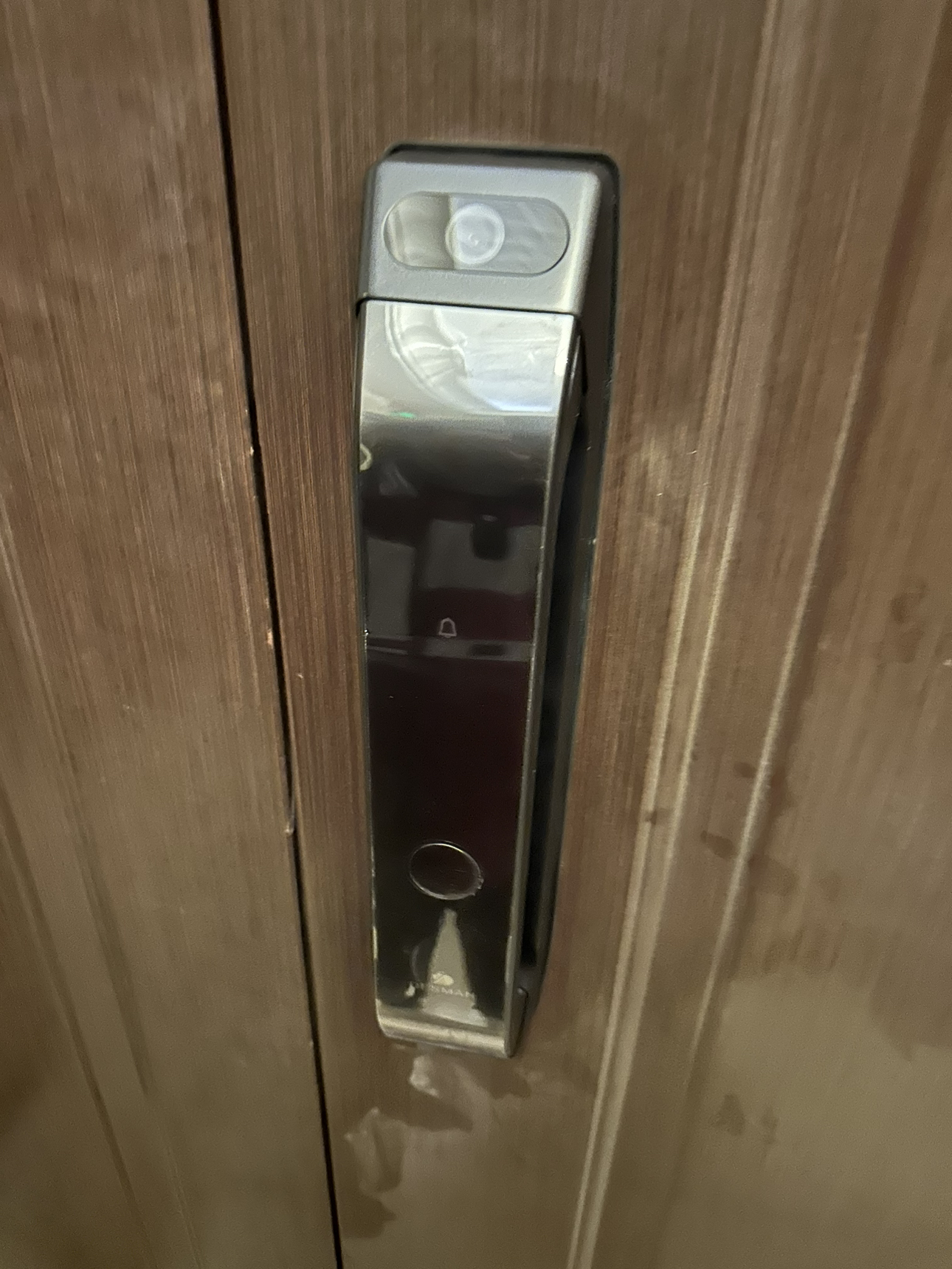 [新品首发]德施曼大圣Q5 MPro(标准版)智能门锁指纹家用全自动大屏可视猫眼密码 高端黑晒单图