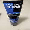 欧莱雅(LOREAL)男士水能润泽双效洁面膏100ml(深层清洁 保湿补水 各种肤质 洗面奶洁面乳)晒单图