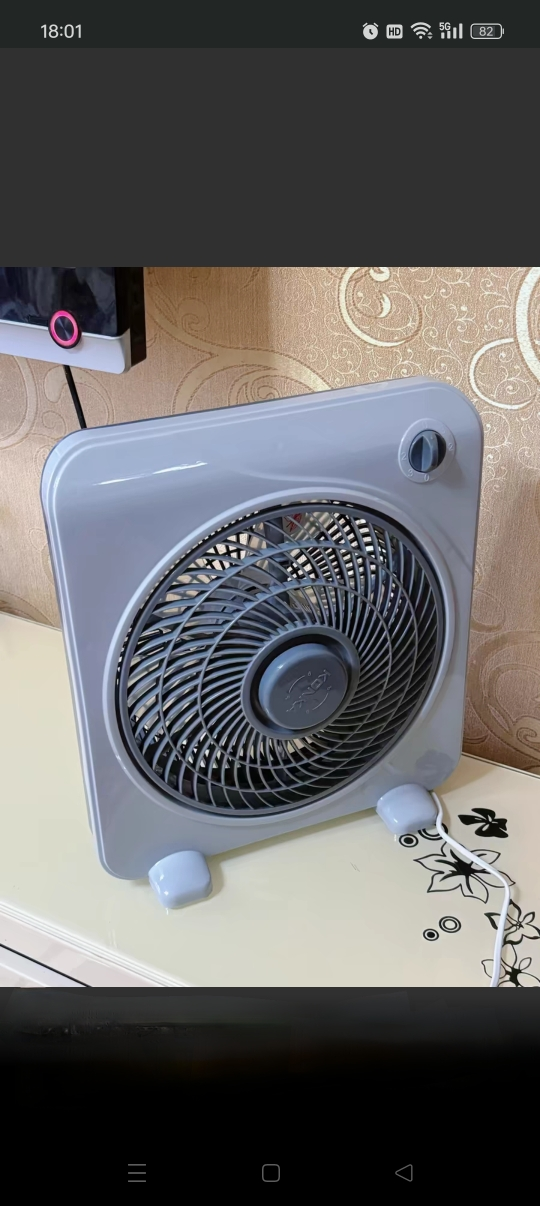 康佳电风扇台式家用转页扇音静台扇学生鸿运扇床上小风扇宿舍电扇晒单图