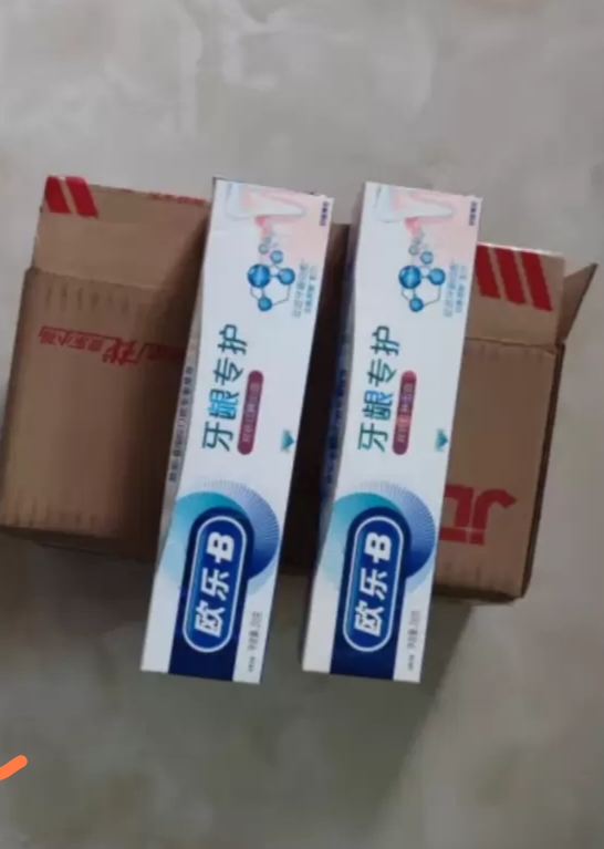 Oralb欧乐B氨基酸牙膏减少牙龈红肿清新口气含氟男士女士-对抗红肿140g*1支晒单图