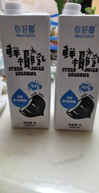 hellococo你好椰 鲜椰乳1L*2瓶 生椰拿铁咖啡奶茶专用生椰乳椰浆大容量饮料晒单图