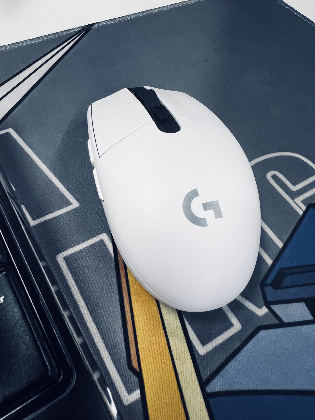 罗技(Logitech) G304LOL联名款无线鼠标-卡莎-白色晒单图