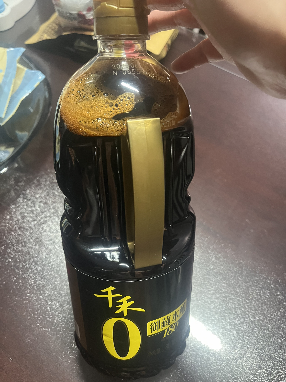千禾御藏本酿180天1.8L特级生抽酿造酱油纯粮食酿造家用无碘晒单图
