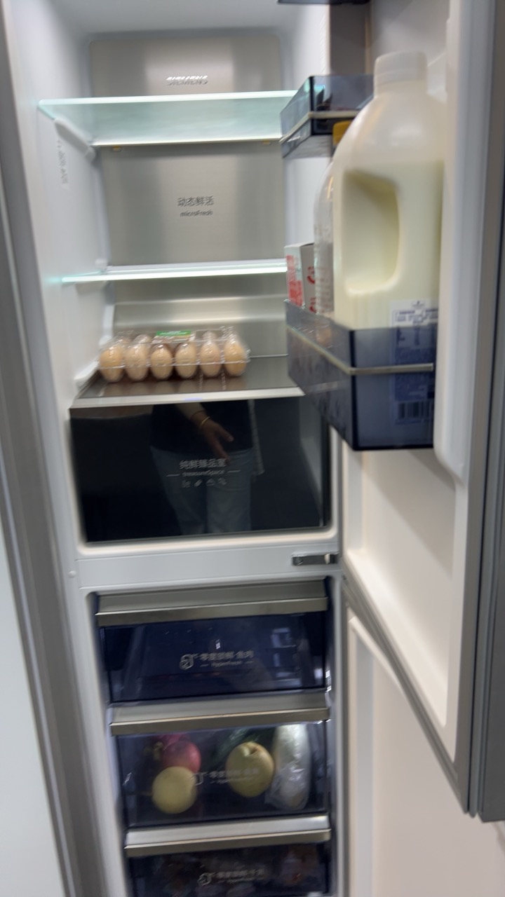 西门子530升大容量对开三门T型门家用变频电冰箱 双循环 零度保鲜 智能感应eNose支持国家补贴KT92AA320C晒单图